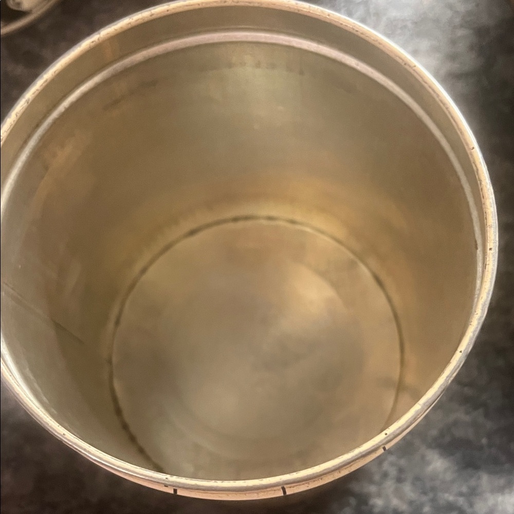 Black and White Tin Kitchen Canister Set of 4.  Farmhouse. - Picture 8 of 11